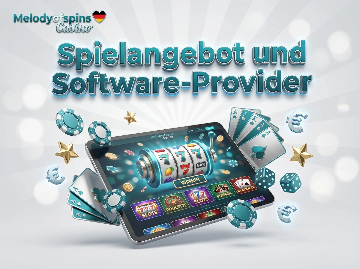 Spielangebot und Software-Provider